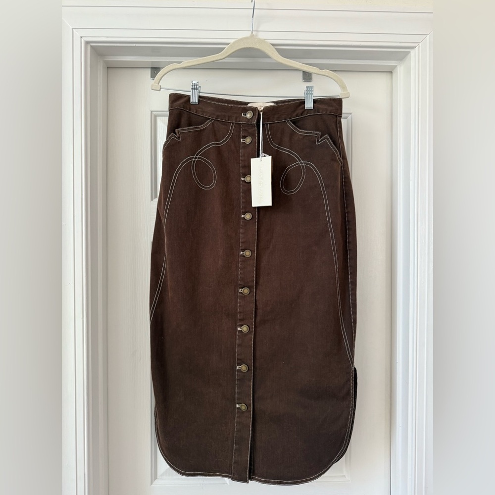 Love the Label Apolline Midi Skirt NWT
